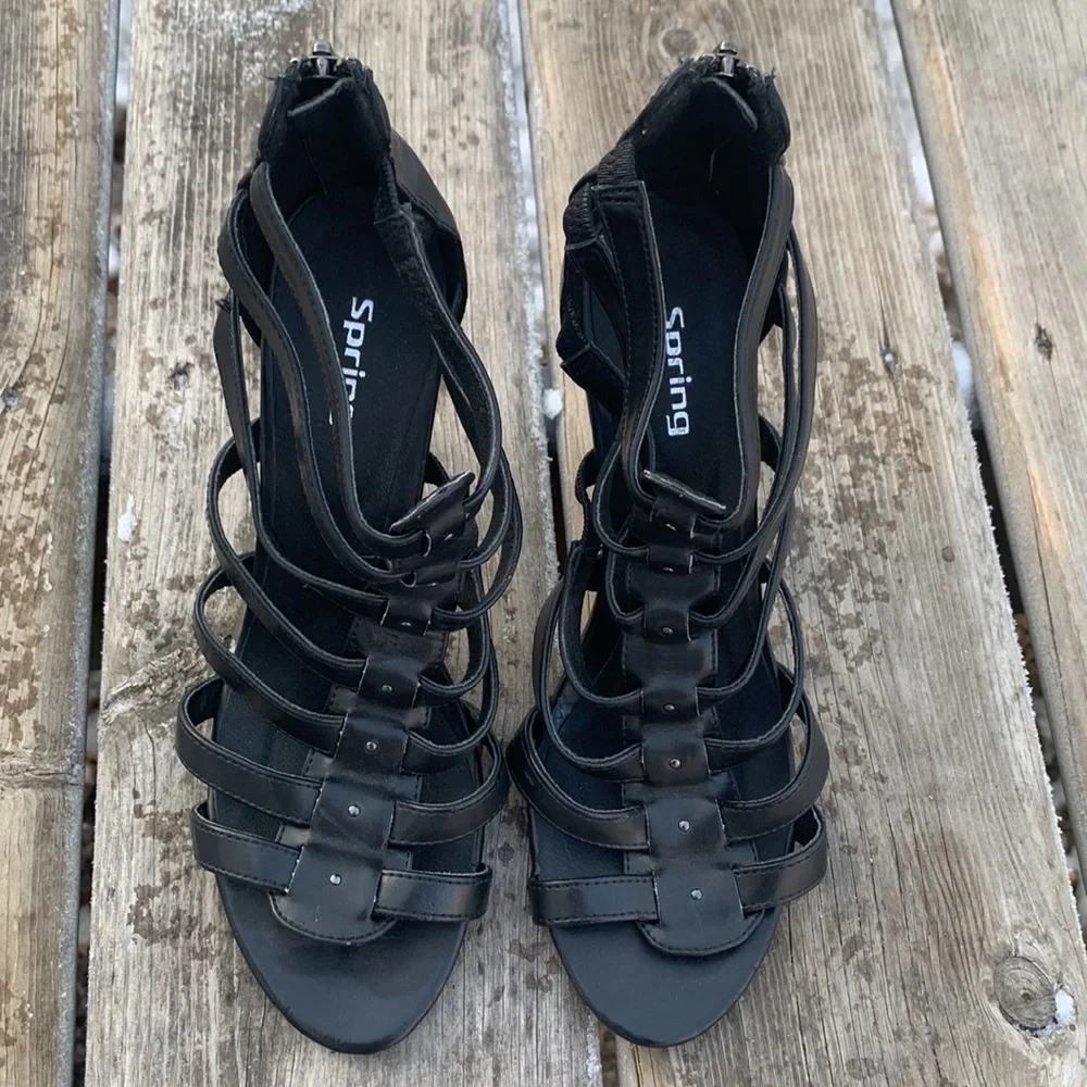 Spring Gladiator Heels - Picture 2 of 7